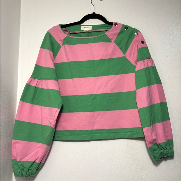 Anthropologie Maeve French Terry Sweatshirt - Picture 3 of 7